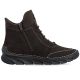 2. Bequeme, gefütterte Damen-Ankle-Boots in Schokoladenbraun, Rieker 55069-25