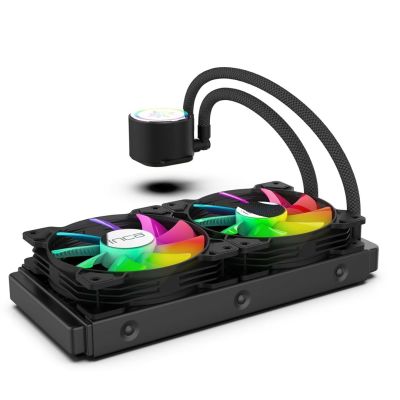 3. INCA ISS-02XN CPU-Flüssigkeitskühler mit 2 x 120-mm-PWM-Lüftern