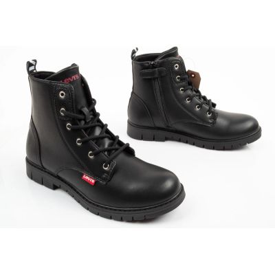 8. Levi's Mädchen-Ankle-Boots Pasadene SE, schwarz, mit Reißverschluss