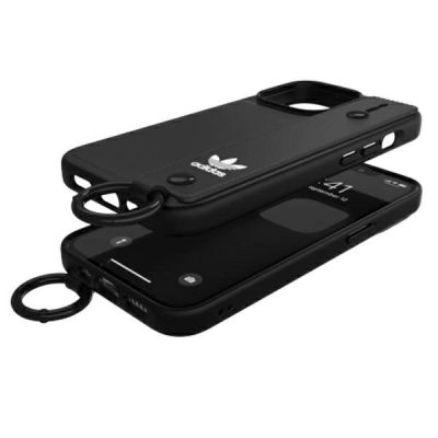 6. Adidas OR Hand Strap Case iPhone 13 Pro /13 6,1" schwarz/schwarz 47109