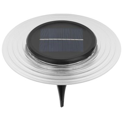 32. Solar-Scheibenlampe mit 28 LEDs zur Boden- oder Wandmontage