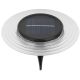 32. Solar-Scheibenlampe mit 28 LEDs zur Boden- oder Wandmontage
