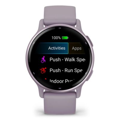 31. Garmin Vivoactive 5 42 mm Lila Uhr