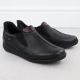 3. Damen-Lederschuhe mit Keilabsatz, schwarz, Rieker 47253-00