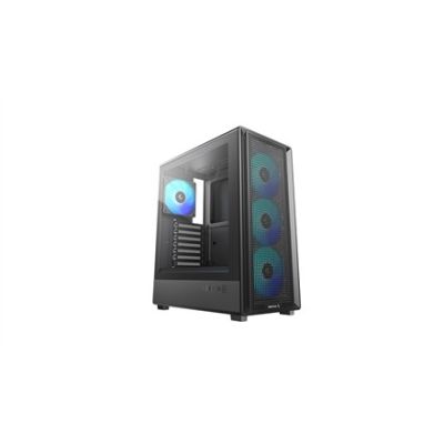 13. DeepCool CC550 4F Midi-Tower Schwarz