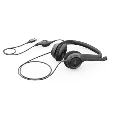 Logitech H390 Kopfhörer 981-000406 (Schwarz)