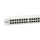 2. 19"-Patchpanel 48xRJ45 Cat6a FTP 1U 500MHz RAL7035