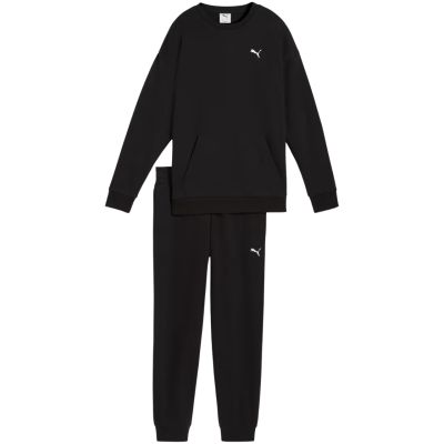 2. Puma Relaxed Sweat Suit Damen-Trainingsanzug Schwarz 691900 01