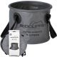 Faltbarer Reiseeimer, runder Wasserbehälter, 8 l, grau, Redcliffs