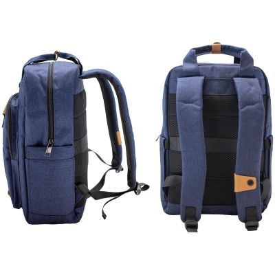 3. Dunkelblauer Laptop-Rucksack SEMI LINE