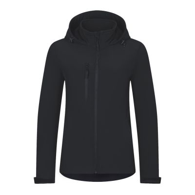 2. Damen-Trail-Softshelljacke (ebony gray)