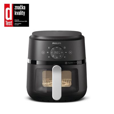 50. Philips Fritteuse der Serie 2000 NA221/00 mit einem Fassungsvermögen von 4,2 Litern (silber)