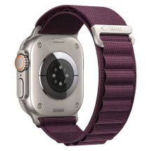 Tech-Protect Nylon Pro Armband für Apple Watch 44 / 45 / 46 / 49 mm – burgunderfarben