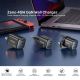 35. UNITEK 2x GAN 45W Ladegerät, 2x USB-C PD 3.0, QC, Schwarz