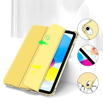 5. Tech-Protect SC Pen Hybrid Hülle für iPad 10 / 2022 – Gelb – Transparent