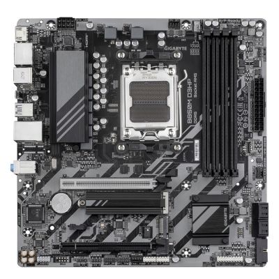 6. GIGABYTE B850M D3HP AMD B850 Motherboard Socket AM5 Micro ATX