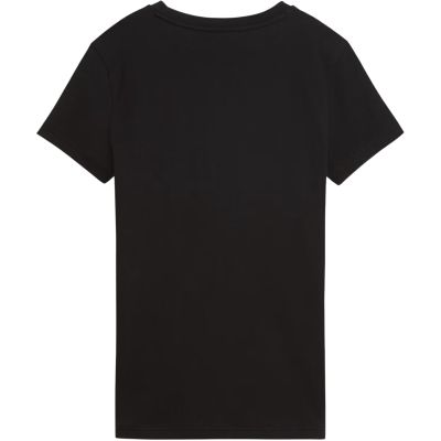 3. Puma Ess Centered Cat Logo Tee Damen Schwarz 692916 01