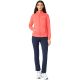 Champion Damen-Trainingsanzug mit durchgehendem Reißverschluss, Orange und Marineblau, 118289 RS073