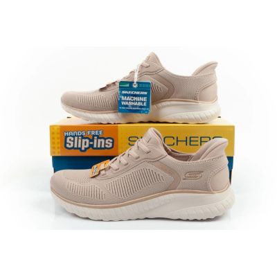10. Skechers Bobs Squad Chaos Slip-Ins Damen-Sportschuhe Beige