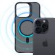 4. 3mk Smoke MagCase Hülle mit MagSafe für iPhone 15 Pro – durchscheinend
