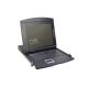 Digitus Modularkonsole mit 17-Zoll-TFT-Monitor (43,2 cm), 8-Port-KVM-Switch und Touchpad, deutsche Tastatur