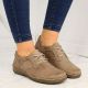 3. Helios W 715 bequeme Lederschuhe, beige 