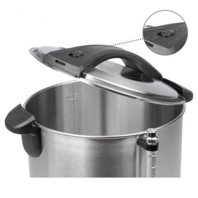 3. ProfiCook PC-HGA 1111 – Heißgetränke – nicht isoliert – Edelstahl – mit Drehregler – 16 l – 1500 W