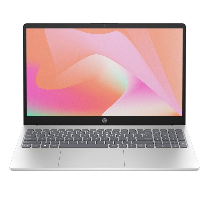 HP 15-fd1067nw Ultra 7 155H 15,6" FHD IPS-Display (300 Nits), 24 GB DDR5-5600 SSD, Intel ArcCam 720p, 41 Wh, NoOS, Natursilber, 2 Jahre Garantie