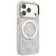 4. Guess Ring Stand 360 4G Classic Logo MagSafe Hülle für iPhone 17 Pro Max / 18 Pro Max - Pink