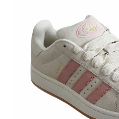 6. Adidas Campus 00s W Cremeweiß / Leuchtendes Rosa Damen- und Jugend-Sportschuhe - JI2752