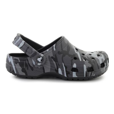 6. CROCS CLASSIC CAMOUFLAGE CLOG K SCHWARZ/SCHIEFERGRAU 211879-0DD