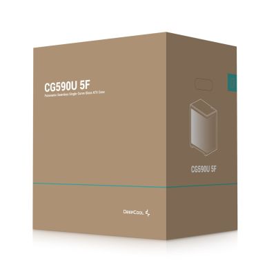 9. DeepCool CG590U 5F Tower Schwarz