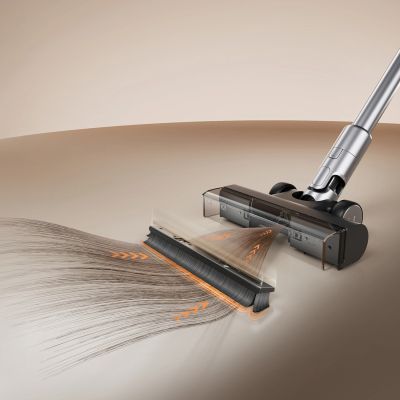 16. UWANT V800 Bodenstaubsauger mit automatischer Entleerungsstation – Grau