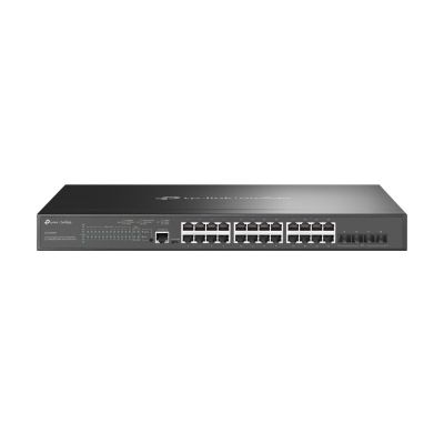 2. TP-Link Omada SG3428XMP Managed Network Switch L2+ Gigabit Ethernet (10/100/1000) PoE-Unterstützung 1 HE Schwarz
