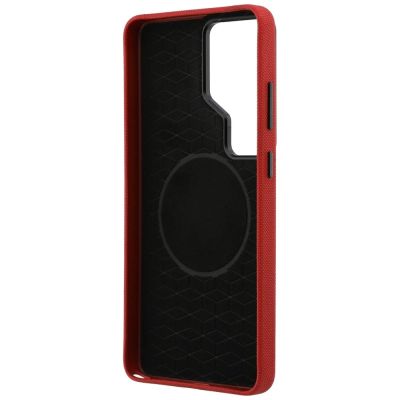 7. BMW M Metal Logo MagSafe Hülle für Samsung Galaxy S26 Ultra - Schwarz