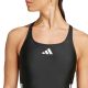 5. adidas Damen-Badeanzug mit 3 Streifen, schwarz, JN8118