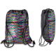 2. PREMIUM TURNBEUTEL/RUCKSACK MIT AUFDRUCK + PAILLETTEN SEMI LINE