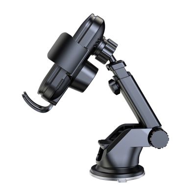 2. Wozinsky WUMID Auto-Armaturenbrett-Telefonhalterung mit 15 W induktivem Ladegerät, Schwarz