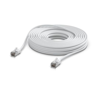 4. Ubiquiti UACC-Cable-Patch-Outdoor-C6A-15M-W Netzwerkkabel Weiß Cat6a F/UTP (FTP)