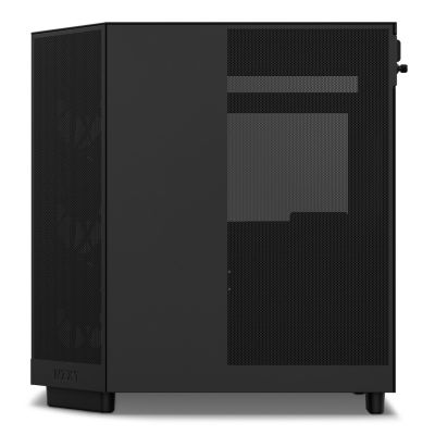 15. NZXT H6 Flow MIDI-Tower-Computergehäuse mit Fenster, Schwarz