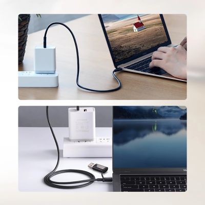 13. Ugreen US286 USB-C – USB-C PD QC 3A 480 Mbit/s 1 m Kabel – Schwarz