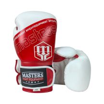 RPU-FOLK Boxhandschuhe 12 oz Weiß-Rot