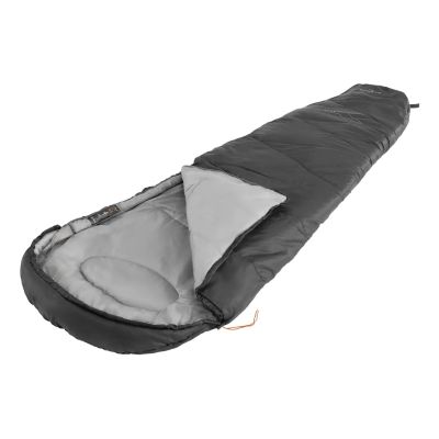 2. Easy Camp 240201 Schlafsack für Erwachsene, Mumienform, Polyester, Schwarz