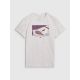 5. Herren-T-Shirt mit Aufdruck, regulär, Größe 4F 4FRSS25TTSHM2980-27M