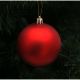 6. Dekorative Plastikkugeln, sicher, 9 Stück, Durchmesser 60 mm, rot