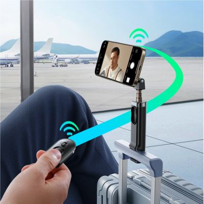 4. Joyroom JR-ZS509 MagSafe-kompatibler Selfie-Stick mit Bluetooth – Schwarz