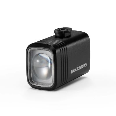 Rockbros M6 1000 lm wiederaufladbare Fahrrad-Frontleuchte 2800 mAh - Schwarz