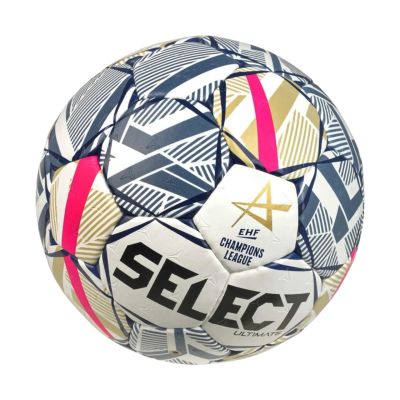 5. Select Ultimate EHF Champions League Offizielles v26 Handballtrikot Weiß, Blau, Rosa 200043