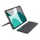 Logitech FLIP FOLIO Hülle - GRAPHIT USA, iPad Pro 11" (M4), iPad Air 11" (M2, M3, 5. Generation)