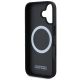 7. BMW M Perforierte Tricolor Line MagSafe Hülle für iPhone 16 Plus - Schwarz